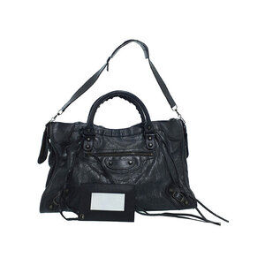 Balenciaga The City Leather Shoulder Bag